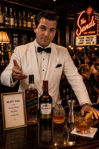 Portrait de Barman de Las Vegas