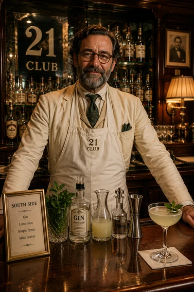 Portrait de Barman du Club 21
